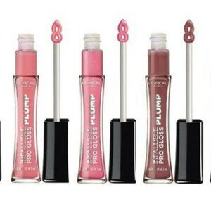 New! L'Oréal Paris Infallible Pro Plump Lip Gloss With Hyaluronic Acid
